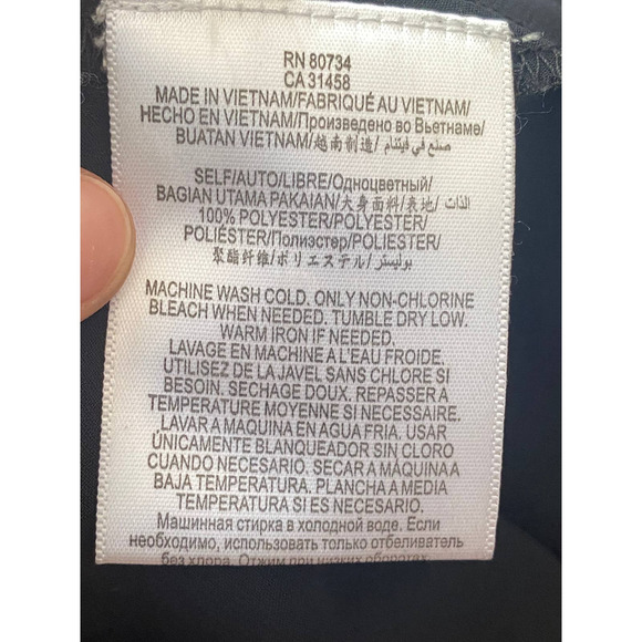 BCBGeneration Sheer Sleeveless Top S - Picture 7 of 8